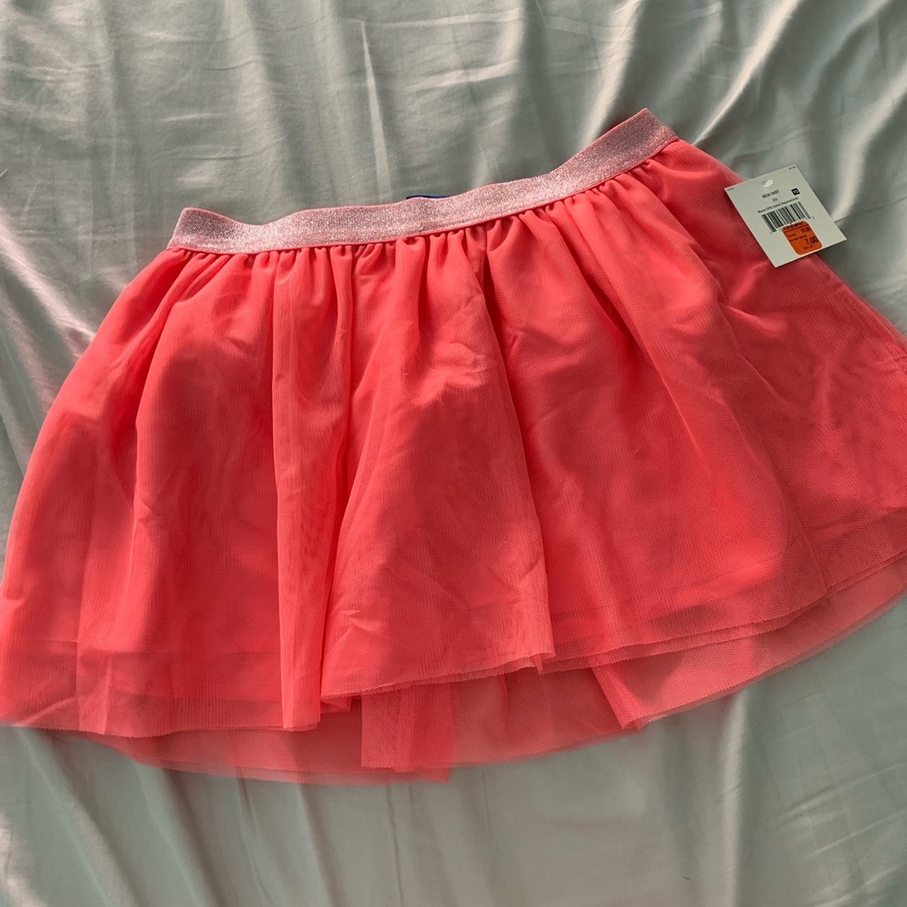 pink glittery skirt